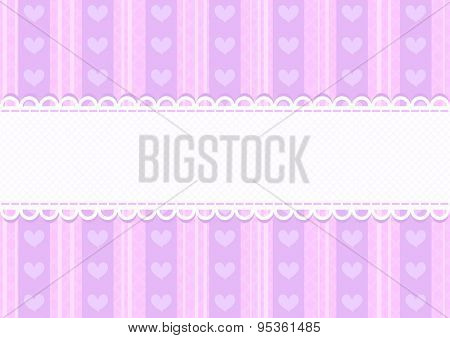 Vector heart wallpaper for ValentineÃÂ¢??s Day with copy-space for your text 