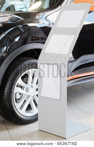 Serpuhov, Russia, June, 2015: Cars in a dealer's showroom in Serpuhov, Russia
