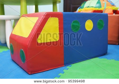 Toy pouffe