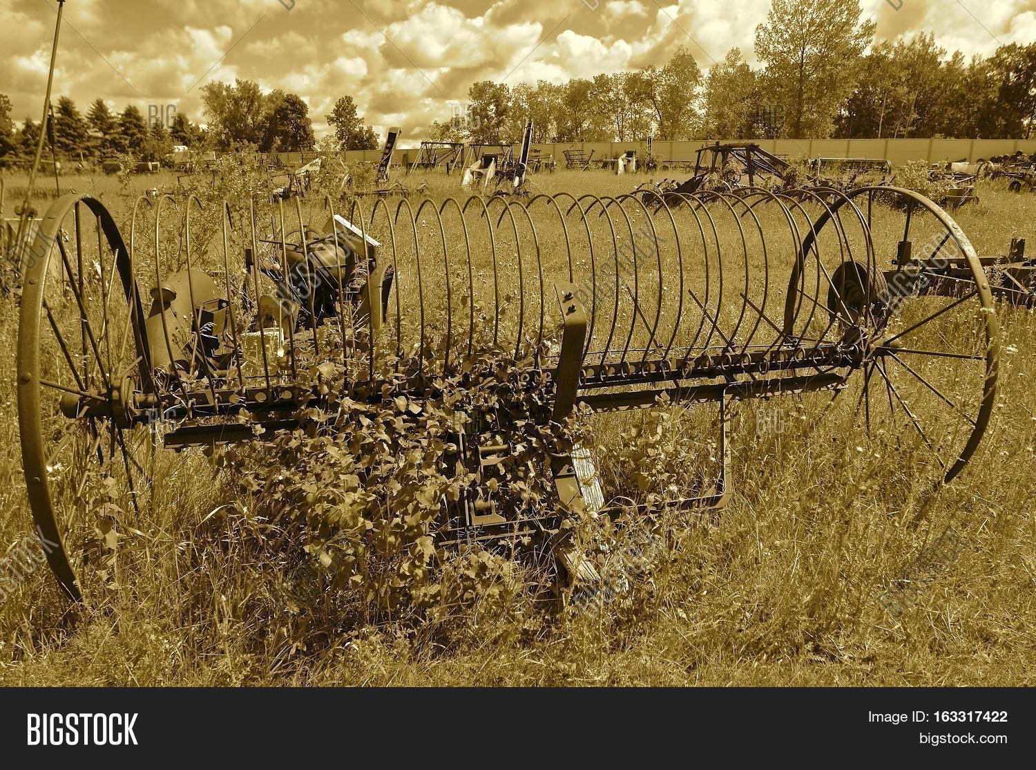 Old Rusty Dump Rake Image & Photo (Free Trial) | Bigstock