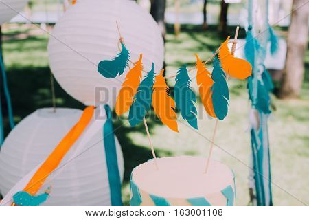 Children's Birthday Party In Boho Style