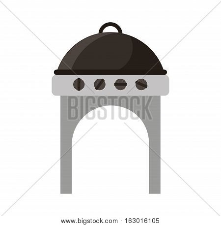 oven grill bbq icon vector illustration design