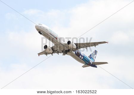 Airplane Takes Off