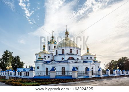 Church of the Ascension. Romny Sumska oblast Ukraine.