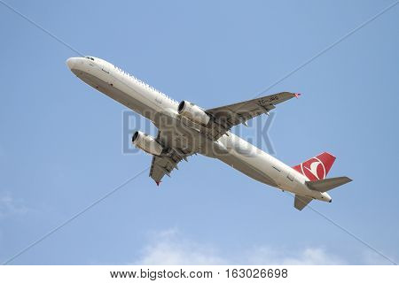 Airplane Takes Off