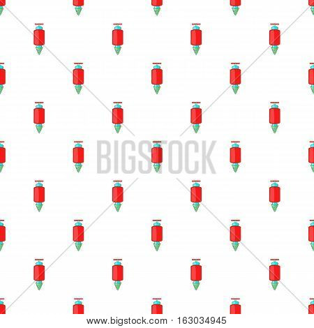 Jackhammer pattern. Cartoon illustration of jackhammer vector pattern for web