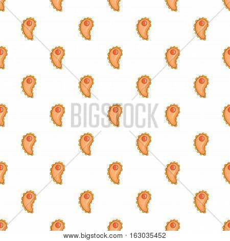 Epithelial cell pattern. Cartoon illustration of epithelial cell vector pattern for web