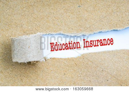 Insurance With Red Text.
