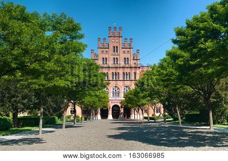 Front Facade Of The Chernivtsi National University