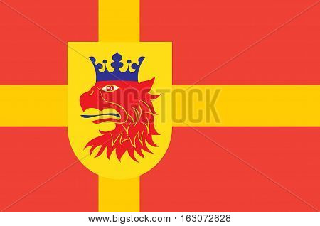 Flag of Scania is the southernmost province of Sweden