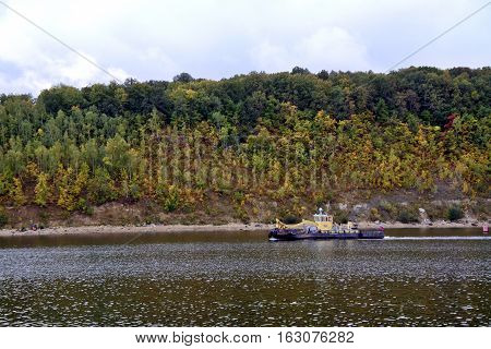 Views of the river Volga in the Kazan region. September 2016
