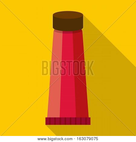 Bottle neck icon. Flat illustration of bottle neck vector icon for web