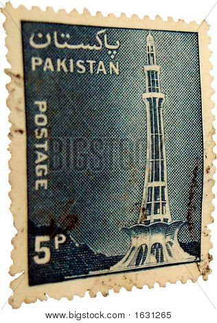 Pakistańskie znaczek pocztowy - 5 P