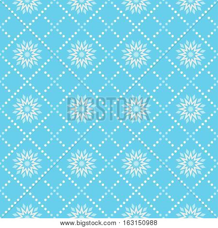 Abstract simple seamless pattern for winter holidays
