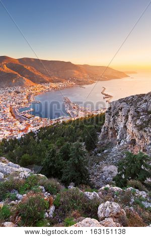 Kalymnos island in Dodecanse archipelago in eastern Aegean.