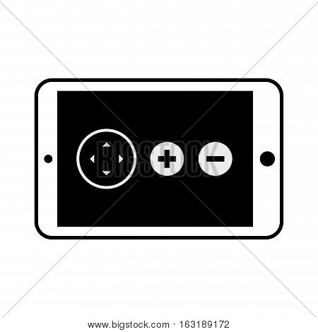 Drone remote control icon vector illustration graphic design