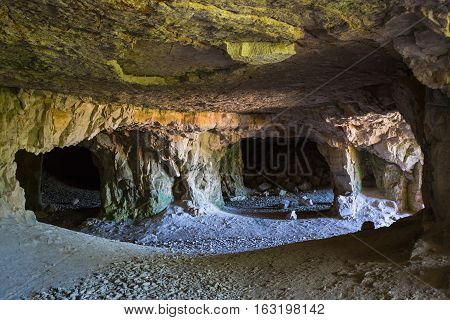 Caves For Mining Of Limestone