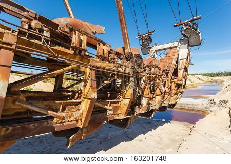 multi bucket excavator, giant stacker, absetzer in career