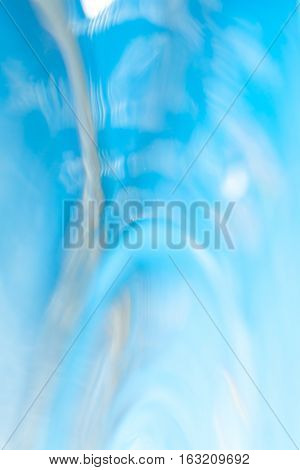 Abstract Macro Of Moving Waves On Luquid