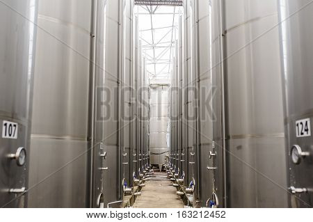 Metal Wine Barrel