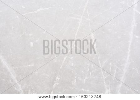Ice rink background after a skating contest