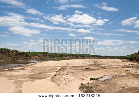 The Letaba River in South Africa