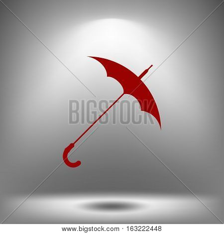 Umbrella Symbol Vector Icon