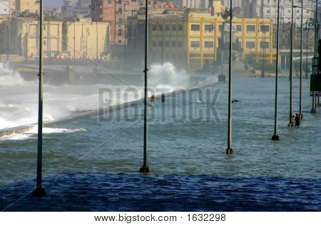 Natação em El Malecon