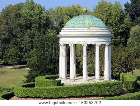 Monopteros With The Dome In Classic Style