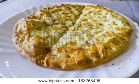 Traditional Bulgarian Bread Called Parlenka