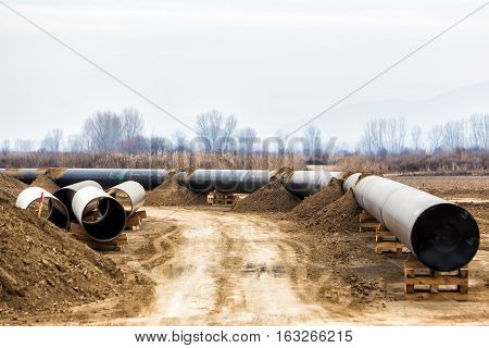 Construction Of Gas Pipeline Trans Adriatic Pipeline - Tap