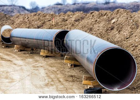 Construction Of Gas Pipeline Trans Adriatic Pipeline - Tap