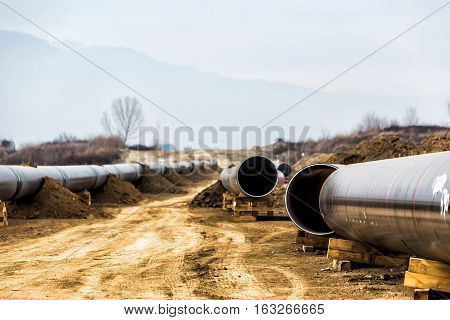 Construction Of Gas Pipeline Trans Adriatic Pipeline - Tap