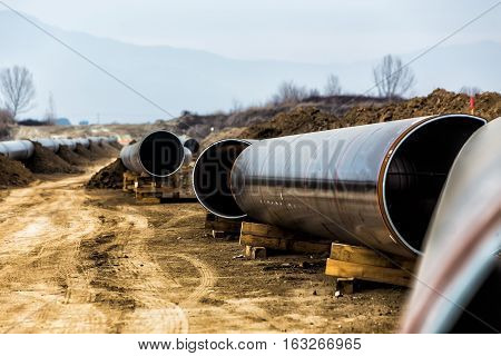 Construction Of Gas Pipeline Trans Adriatic Pipeline - Tap