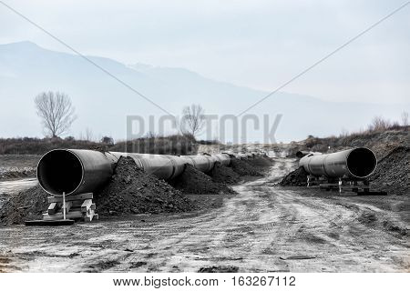 Construction Of Gas Pipeline Trans Adriatic Pipeline - Tap