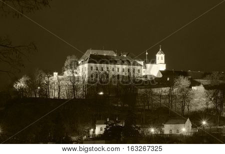 Brno city - Spilberk castle Central Europe - Czech Republic.