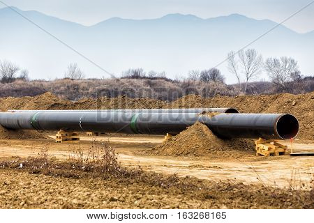 Construction Of Gas Pipeline Trans Adriatic Pipeline - Tap