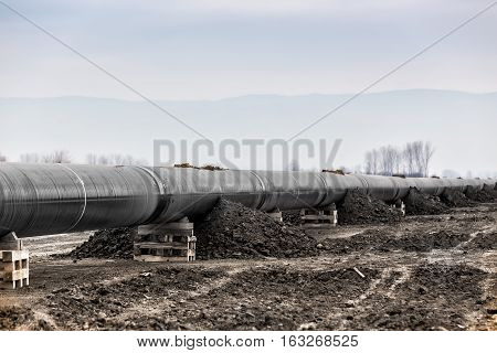 Construction Of Gas Pipeline Trans Adriatic Pipeline - Tap