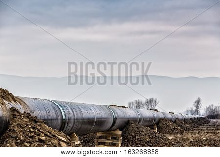 Construction Of Gas Pipeline Trans Adriatic Pipeline - Tap