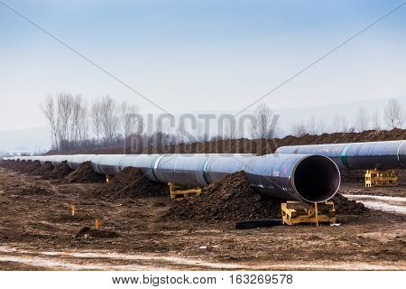 Construction Of Gas Pipeline Trans Adriatic Pipeline - Tap