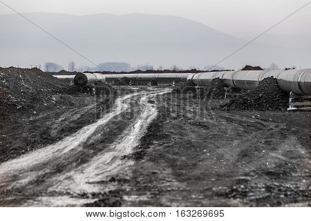 Construction Of Gas Pipeline Trans Adriatic Pipeline - Tap
