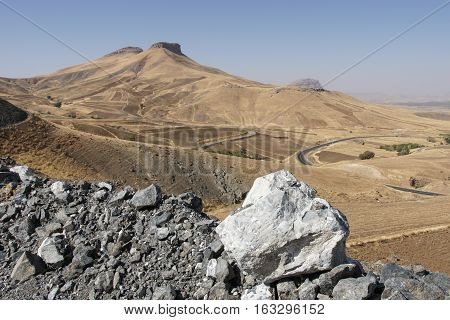 Landscape close to Kermanshah, Iran, Central Asia