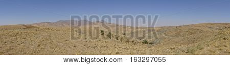 Landscape between Hamadan and Kermanshah, Iran, Asia