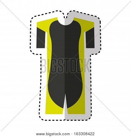 skater uniform isolated icon vector illustration design