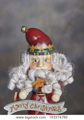 Christmas holiday season Santa Claus nutcracker ornament/decoration