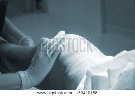 Surgical Sterilising Knee Surgery