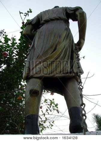 römischen Stil Metall statue