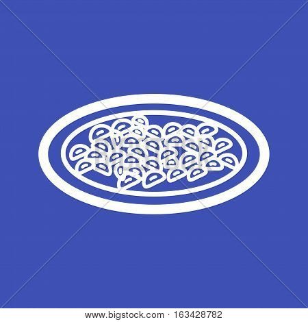 Gnocchi, food, potato icon vector image. Can also be used for european cuisine. Suitable for mobile apps, web apps and print media.