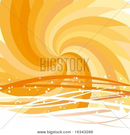 Orange background
