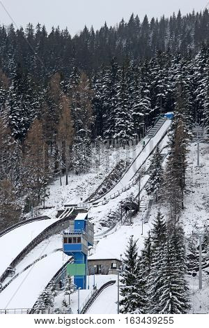 Ski Jumping- Zakopane in Tatra mountain, Poland